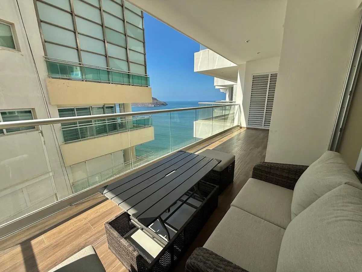 Departamento Moderno A Pie De Playa Apartamento Mazatlán