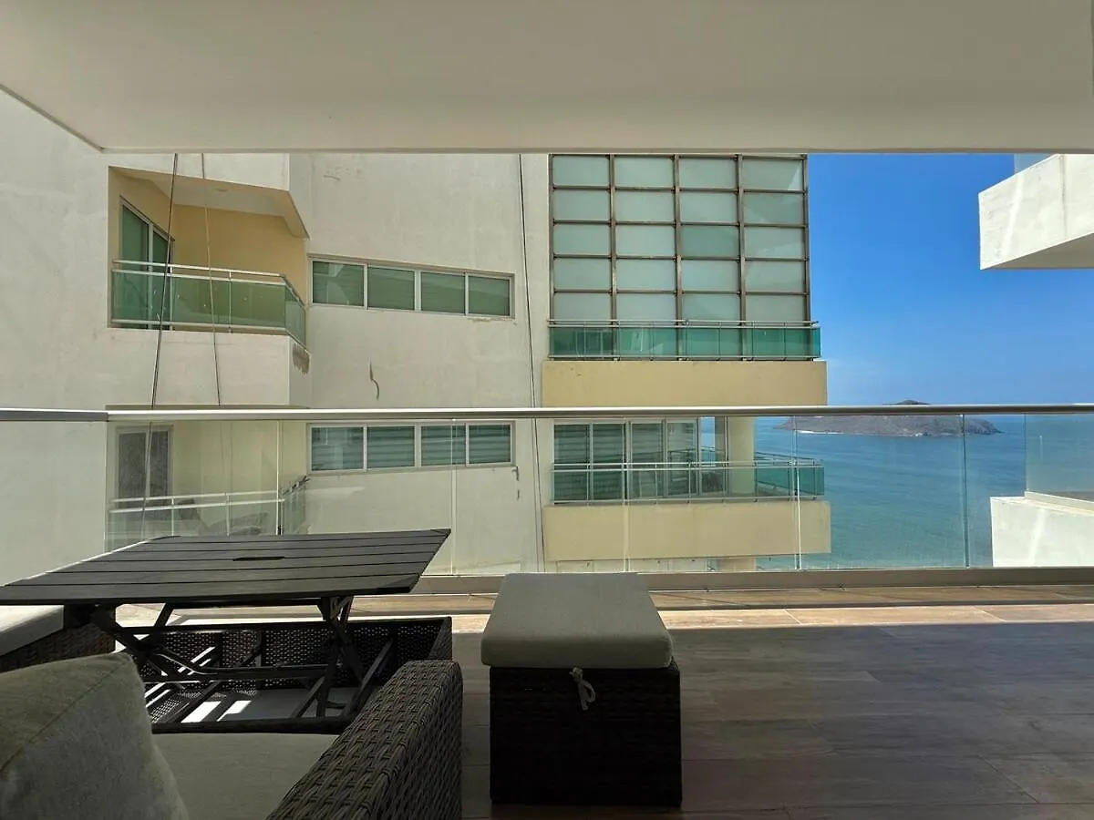 Departamento Moderno A Pie De Playa Apartamento Mazatlán
