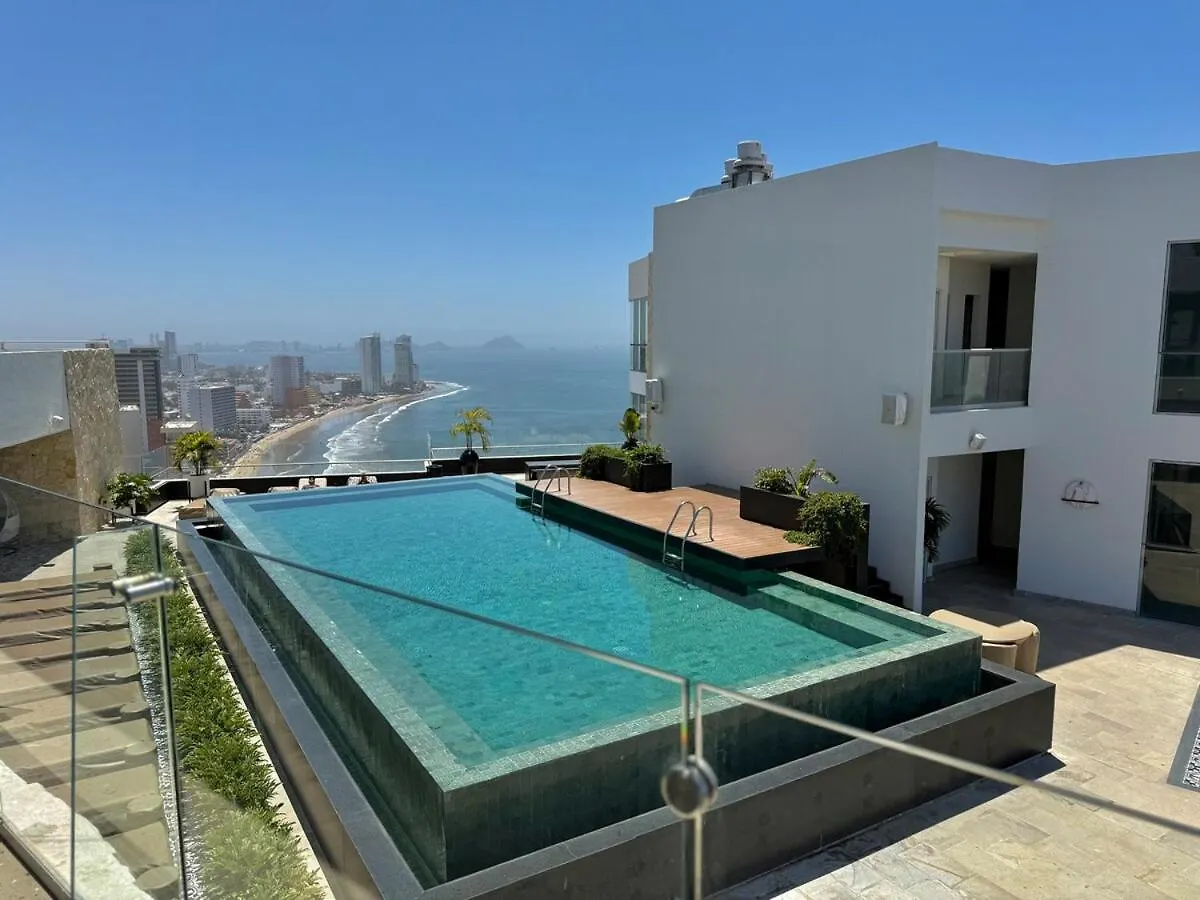 Departamento Moderno A Pie De Playa Apartamento Mazatlán 0*,