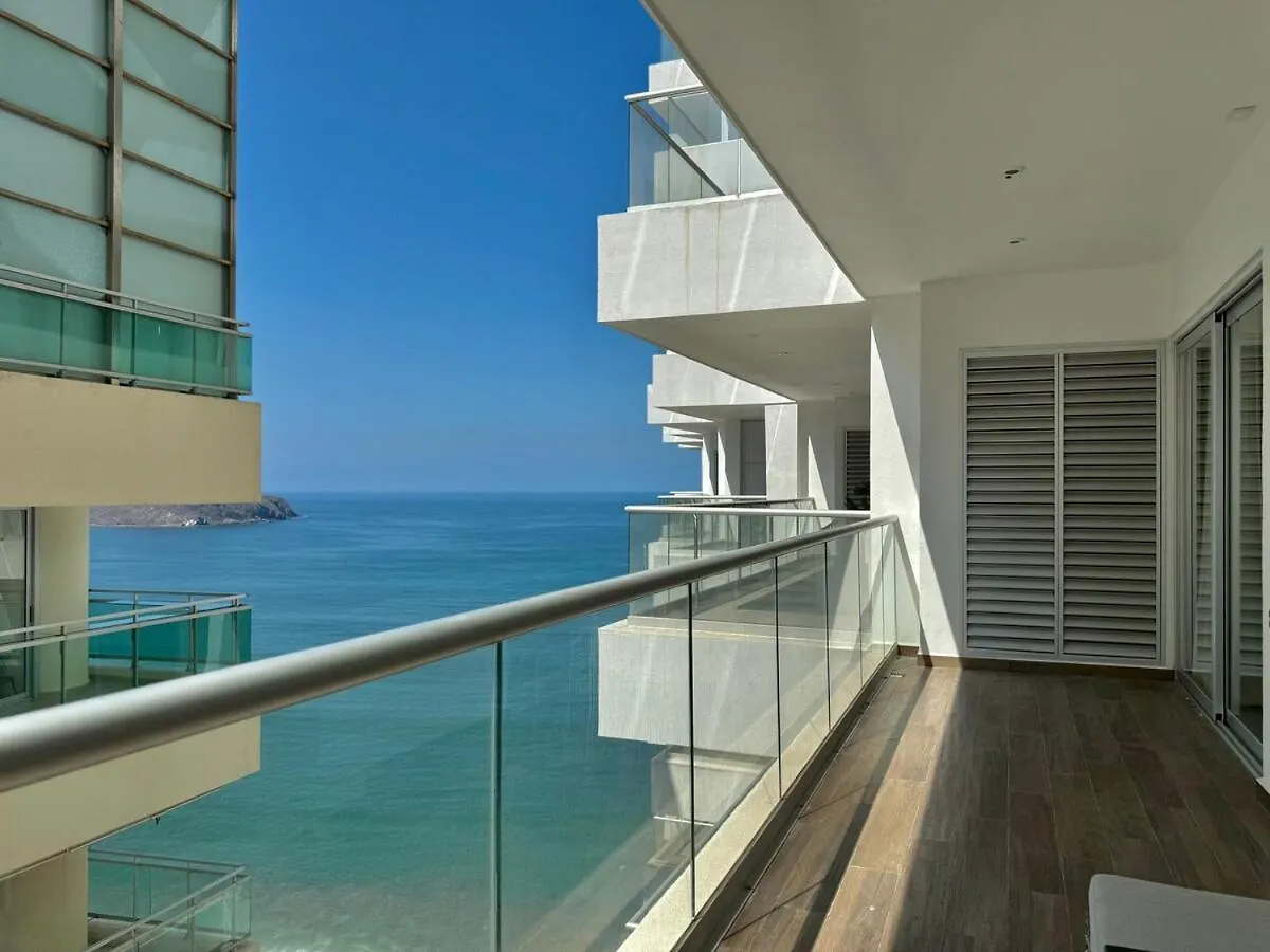 Departamento Moderno A Pie De Playa Apartamento Mazatlán
